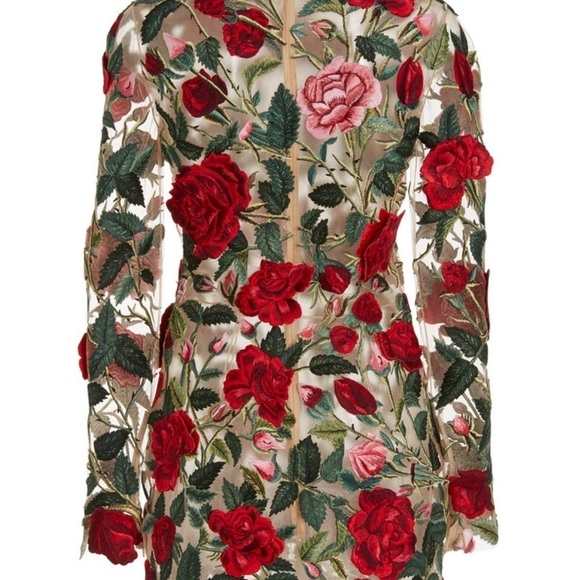 Oscar de la Renta
Embroidered Floral Mini Dress 4 - Picture 4 of 17